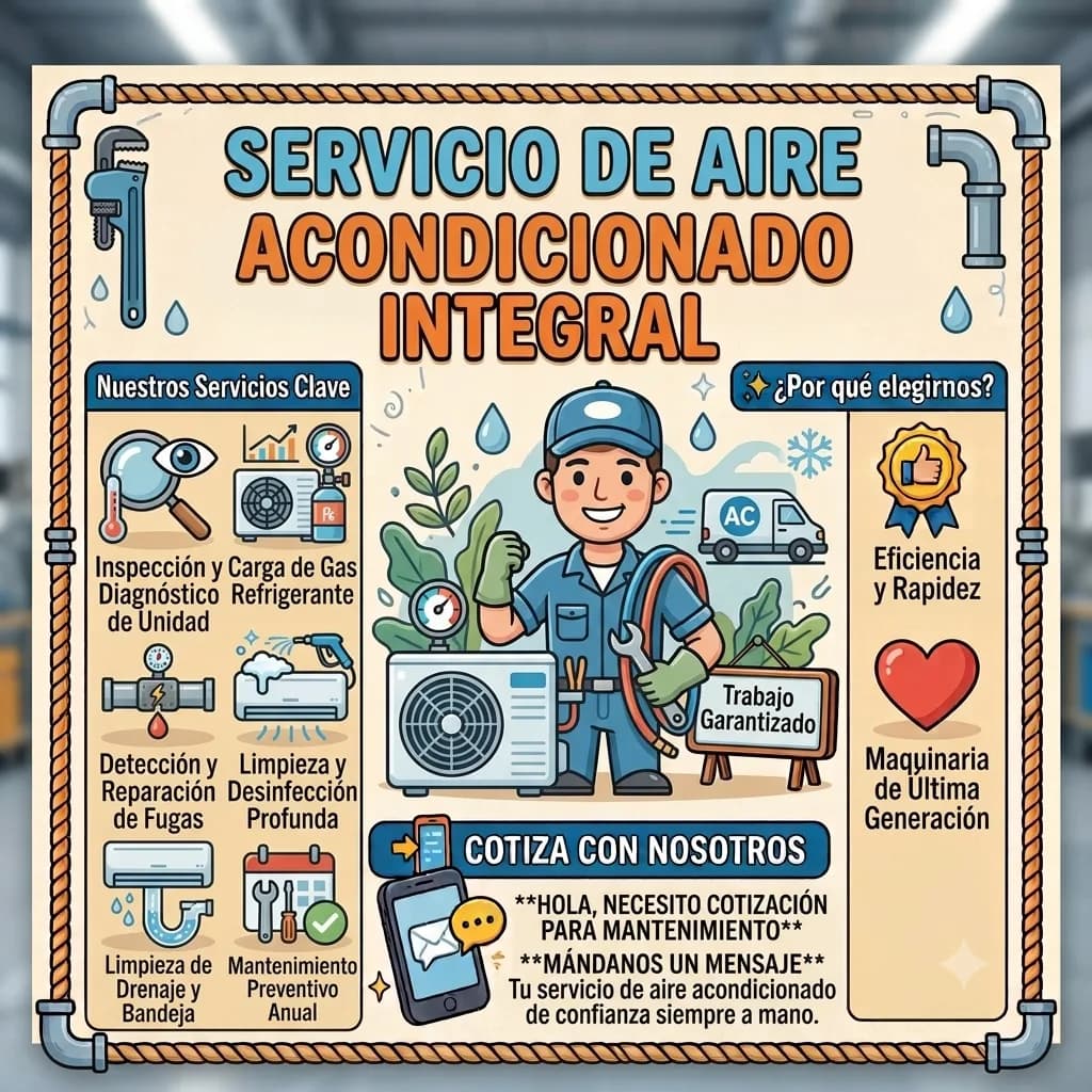 SERVICIO AIRE ACONDICIONADO